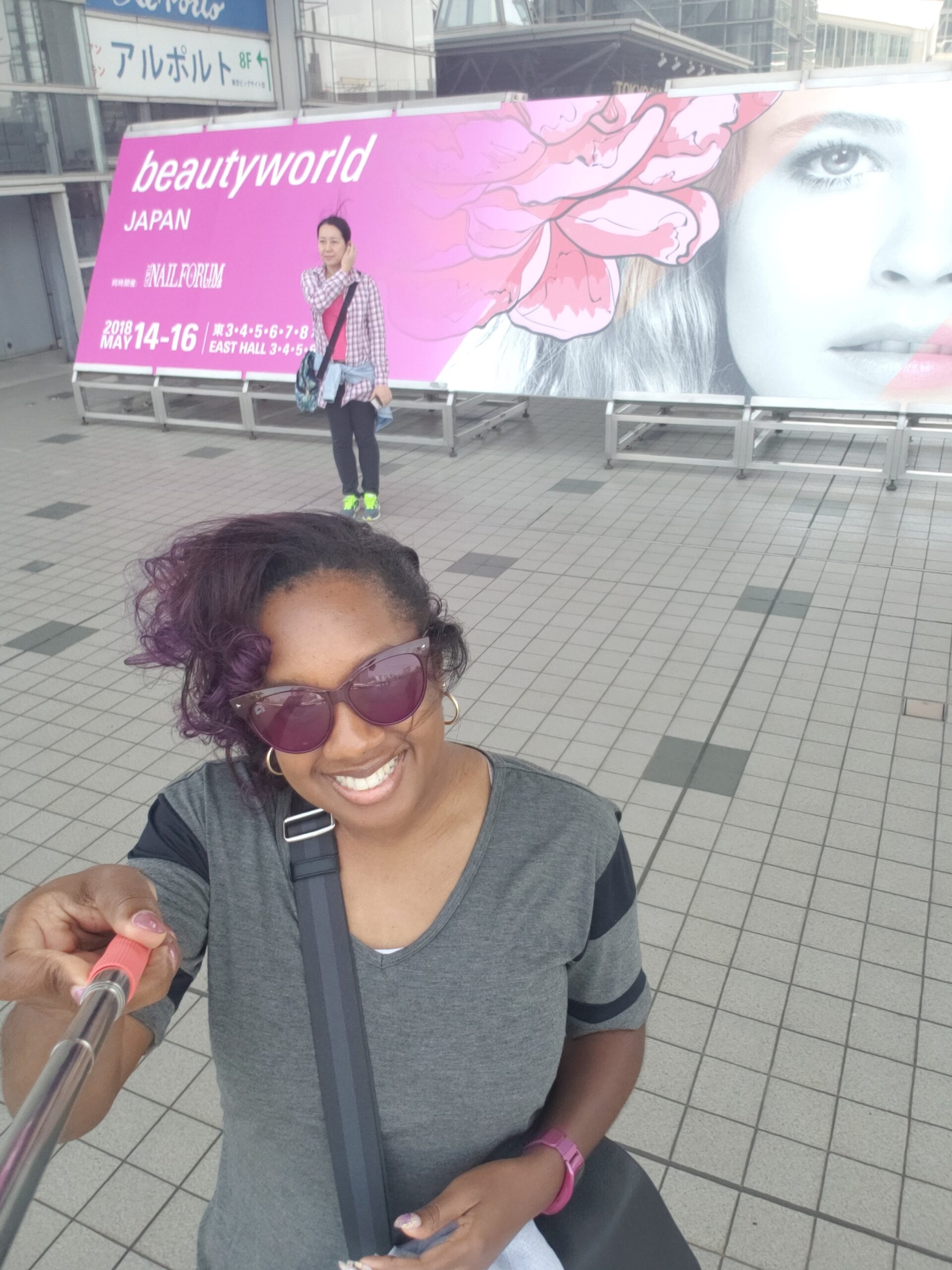 Chloe Elizabeth Reed at Beauty World Japan in Tokyo