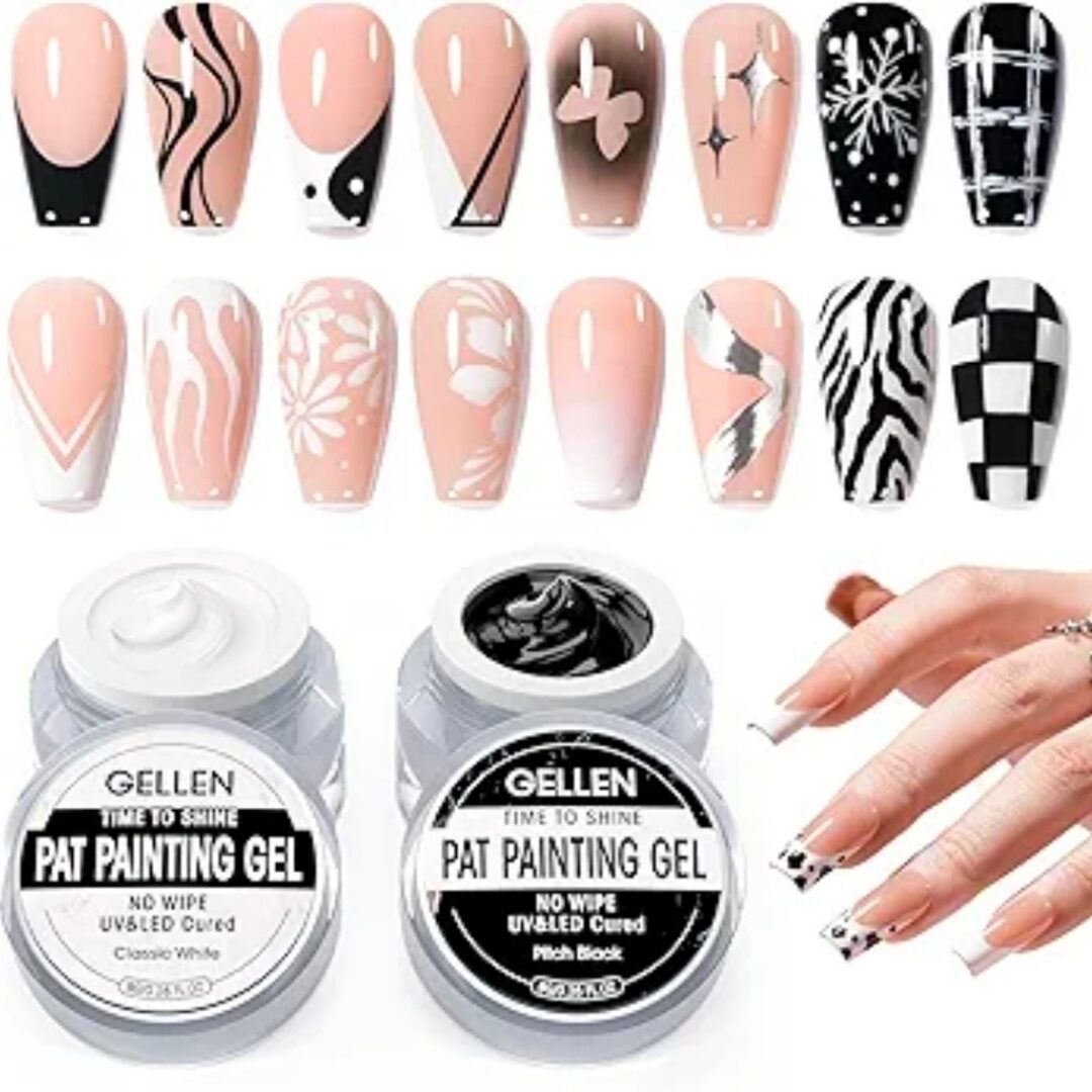 Gellen Gel Polish used for nail stamping